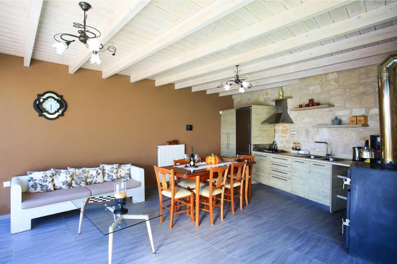 Design Villa Nicol - Heated Pool - Summer Kitchen Heraklion  Luaran gambar